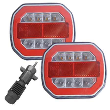 Wireless 5 Function Magnetic Rear Combination Lamps 24v