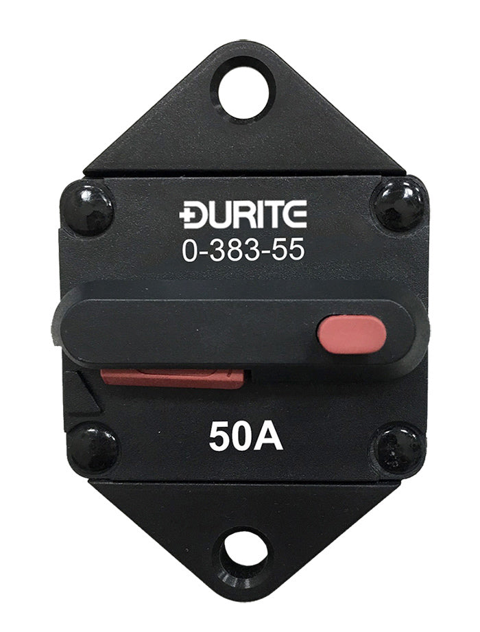 Panel Mount Hi-Amp Circuit Breaker 50A - 12/24V