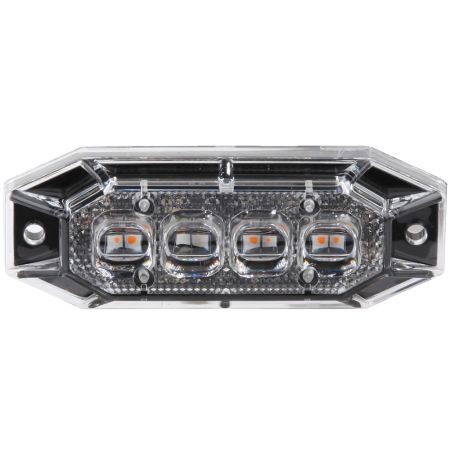 R65 LED 8 Amber Warning Light (11 Flash Patterns)
