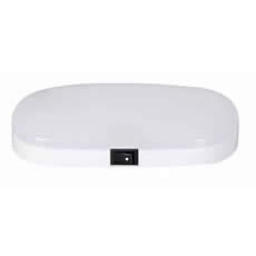 120 White LED Roof Lamp with Switch - 12/24V