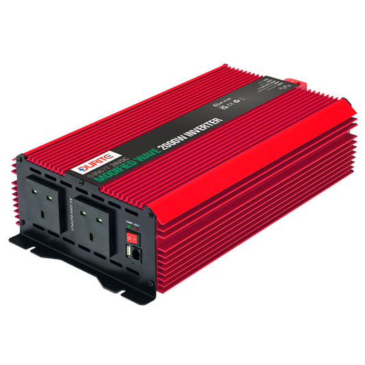 2000W 24V DC to 230V AC Compact Modified Wave Voltage Inverter