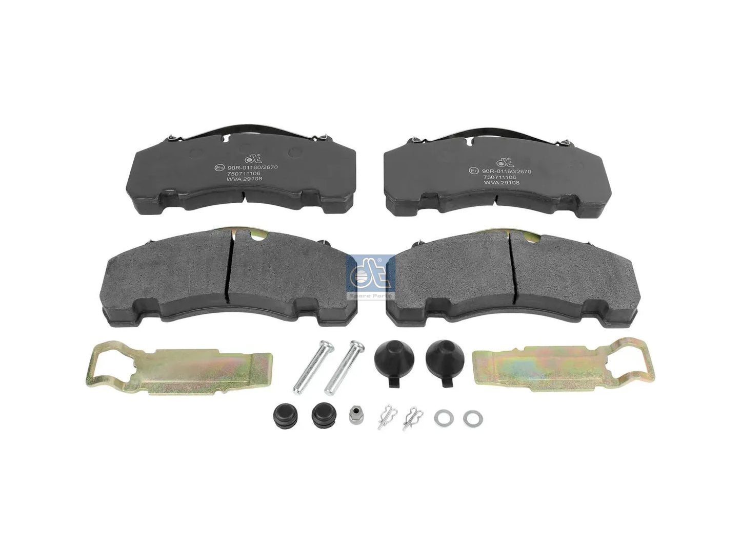 Disc brake pad kit - 10.14000