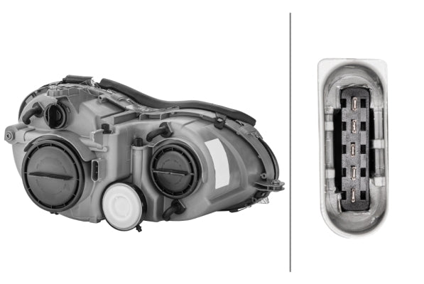 HELLA 1DB 007 988-191 Halogen Headlight for Mercedes-Benz Clk (C209) for right-hand traffic - left