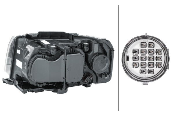 HELLA 1EJ 354 813-041 LED/Halogen Headlight for Land Rover Freelander 2 (L359) for right-hand traffic- right