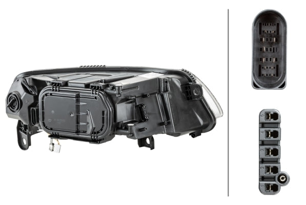 HELLA 1EL 008 881-411 Bi-Xenon Headlight for Audi A6 Avant (4F5, C6) for right-hand traffic - left