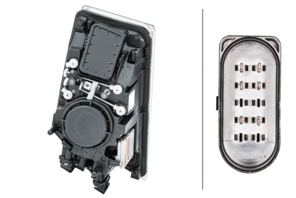 HELLA 1EL 010 478-251 Bi-Xenon Headlight for right-hand traffic - left