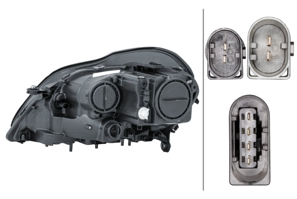 HELLA 1EL 263 400-021 Halogen/DE/FF Headlight for Mercedes-Benz GL-Class (X164) for right-hand traffic- right