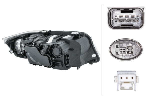 HELLA 1EL 354 691-011 Bi-Xenon/LED Headlight for BMW 3 (E90) for right-hand traffic - left