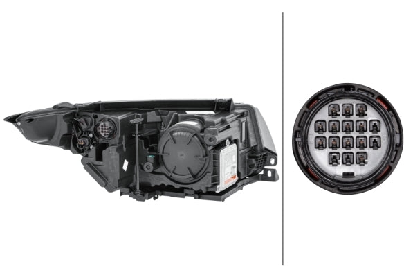 HELLA 1EL 354 806-011 Bi-Xenon Headlight for Range Rover Evoque (L538) for right-hand traffic - left