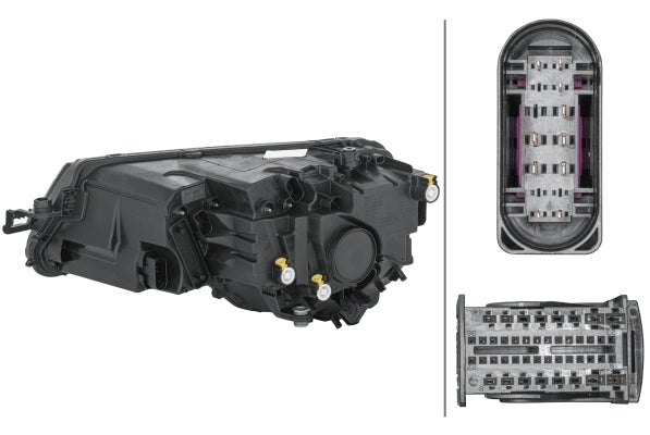HELLA 1EX 354 855-041 LED Headlight for SKODA KAROQ (NU7, ND7) for left-hand traffic- right