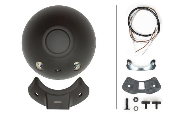 HELLA 1F3 009 094-021 Halogen-Spotlight Luminator Compact 24/12V round Clear diffusing lens Crystal clear Cable: 800mm- right/left