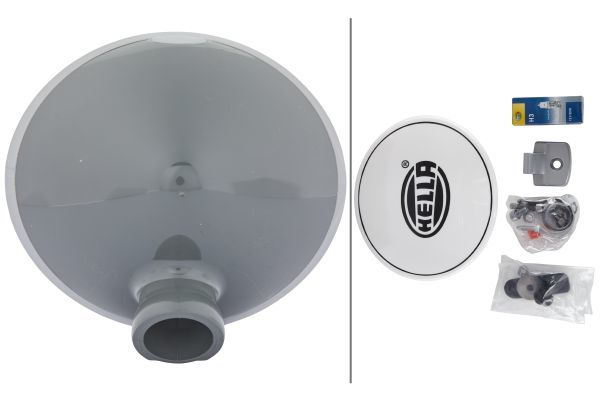 HELLA 1F4 007 893-081 FF/Halogen-Spotlight Comet FF 200 12V White - left /right