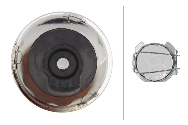 HELLA 1L6 002 395-842 Halogen Headlight Set 12V Flat - left Kit Quantity: 2