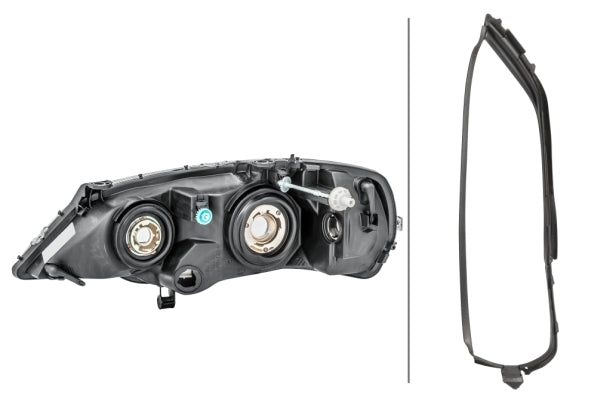 HELLA 1LG 007 640-341 Halogen Headlight for Opel Astra G Hatchback (T98) for left-hand traffic- right