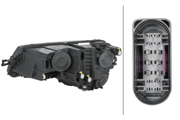 HELLA 1LG 354 855-081 Hybrid Headlight for SKODA KAROQ (NU7, ND7) for left-hand traffic- right