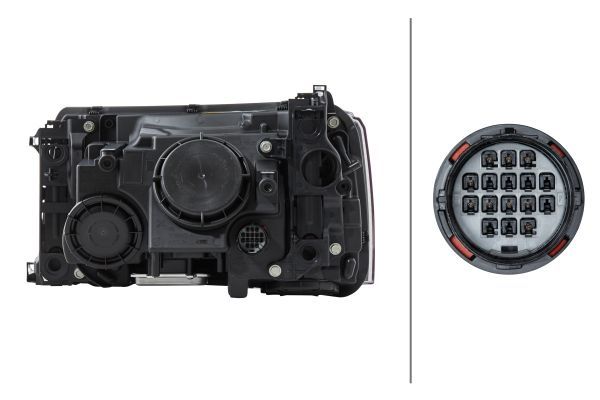 HELLA 1LL 238 022-801 Bi-Xenon Headlight for Range Rover Sport (L320) for left-hand traffic- right