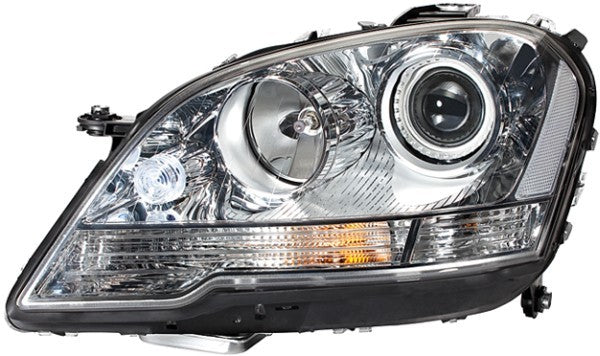 HELLA 1LL 263 064-031 FF/DE/Halogen Headlight for Mercedes-Benz M-Class (W164) for left-hand traffic - left