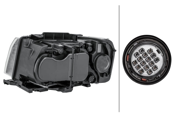 HELLA 1LL 354 813-081 LED/Bi-Xenon Headlight for Land Rover Freelander 2 (L359) for left-hand traffic- right