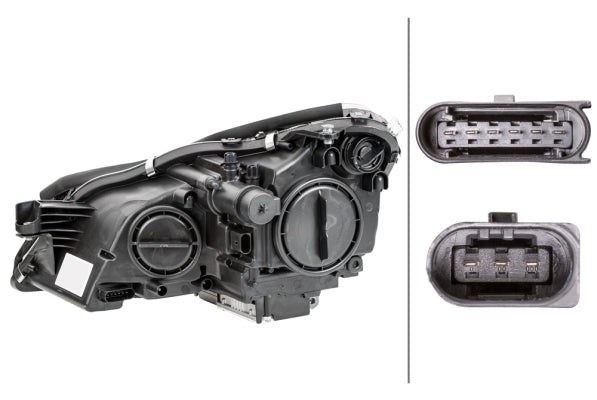 HELLA 1LS 008 821-341 Halogen/Bi-Xenon Headlight for Mercedes-Benz Cls (C219) for left-hand traffic- right