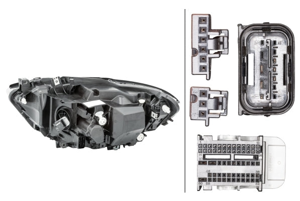 HELLA 1LX 011 929-441 LED Headlight for BMW 1 (F20) for left-hand traffic- right