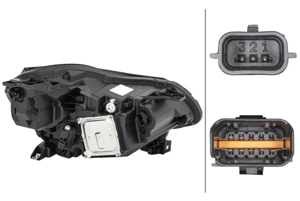 HELLA 1LX 013 930-831 LED Headlight for RENAULT CAPTUR II (HF_) for left-hand traffic - left