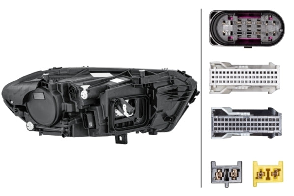 HELLA 1LX 015 091-931 Bi-LED Headlight for Mercedes-Benz A-Class (W177) for left-hand traffic - left