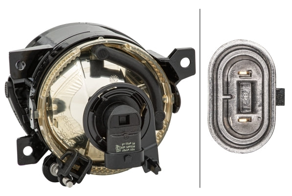 HELLA 1N0 271 295-421 FF-Front Fog Light for VW Golf V (1K1)/SAE- right