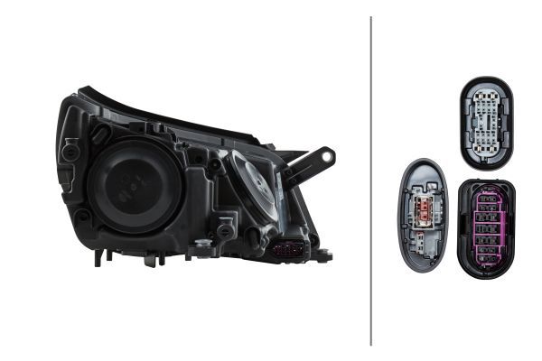 HELLA 1ZS 009 549-211 Bi-Xenon Headlight for VW Tiguan (5N_) for right-hand traffic - left