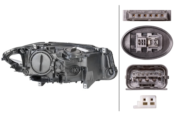 HELLA 1ZS 010 131-631 Bi-Xenon/LED Headlight for BMW 5 (F10) for left-hand traffic - left