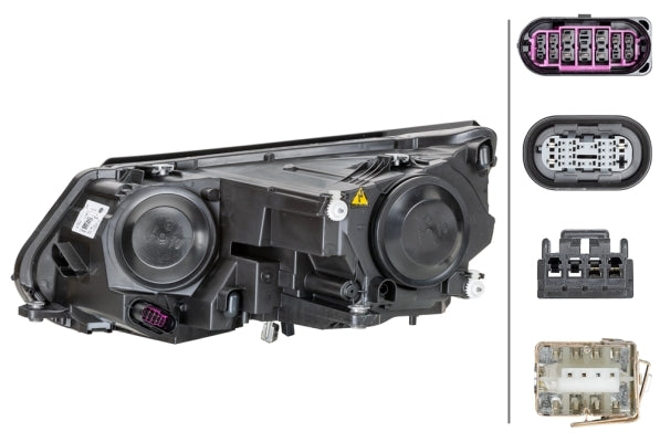 HELLA 1ZS 010 748-341 Bi-Xenon Headlight for VW Tiguan (5N_) for left-hand traffic- right