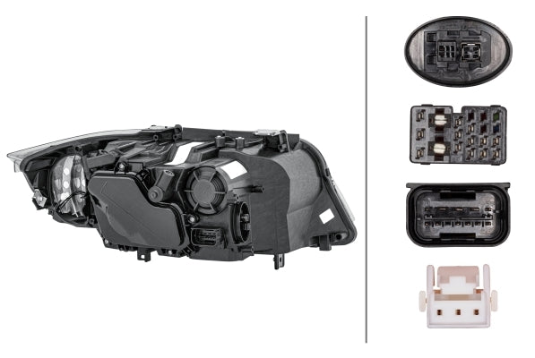 HELLA 1ZS 354 692-011 LED/Bi-Xenon Headlight for BMW 3 (E90) for right-hand traffic - left
