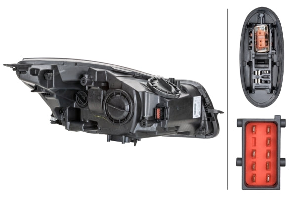 HELLA 1ZT 009 631-311 Bi-Xenon Headlight for Opel Insignia A Sports Tourer (G09) for right-hand traffic - left