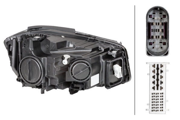 HELLA 1ZT 010 818-471 LED/Bi-Xenon Headlight for Mercedes-Benz A-Class (W176) for left-hand traffic/for right-hand traffic - left