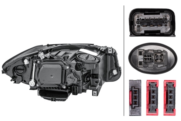 HELLA 1ZT 011 087-911 Bi-Xenon/LED Headlight for BMW 5 (F10) for right-hand traffic - left