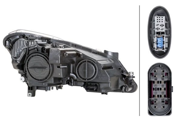 HELLA 1ZT 011 733-051 LED/Bi-Xenon/Halogen Headlight for Mercedes-Benz E-Class Coupe (C207) for left-hand traffic/for right-hand traffic - left
