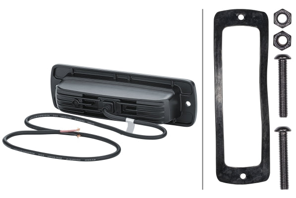 Hella Black Magic Edgeless Lightbar 6.2" Flush Mount Short Range