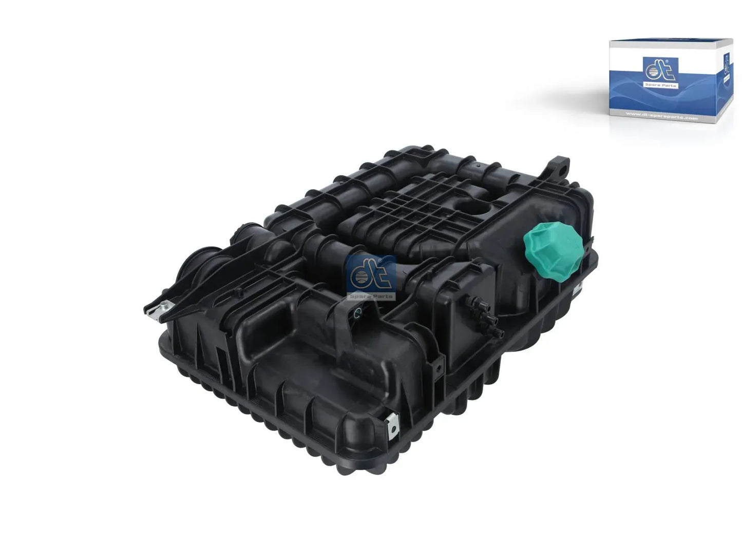 Expansion tank square, with caps, with sensor - 4.68687