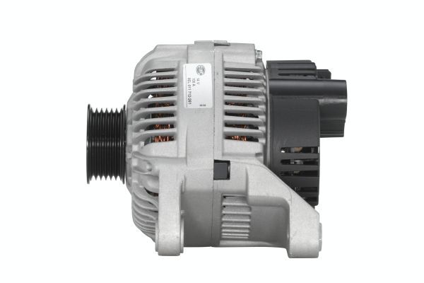 Alternador HELLA 8EL 011 712-451 - 14V 100A, Con Polea De 5 Canales, Para Opel Zafira Y Otros