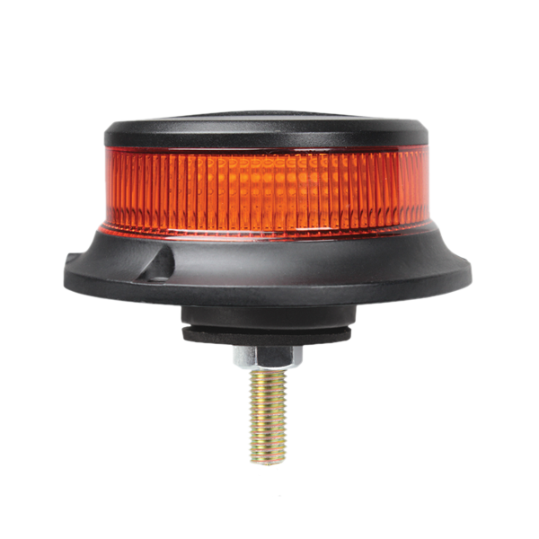Low Profile LED Beacon 12-24v - Single Bolt Fixing