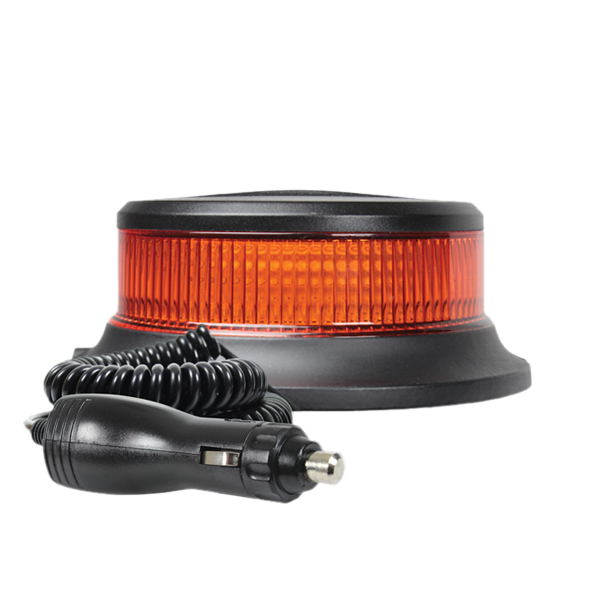 Low Profile LED Beacon 12-24v - Magnetic Fixing