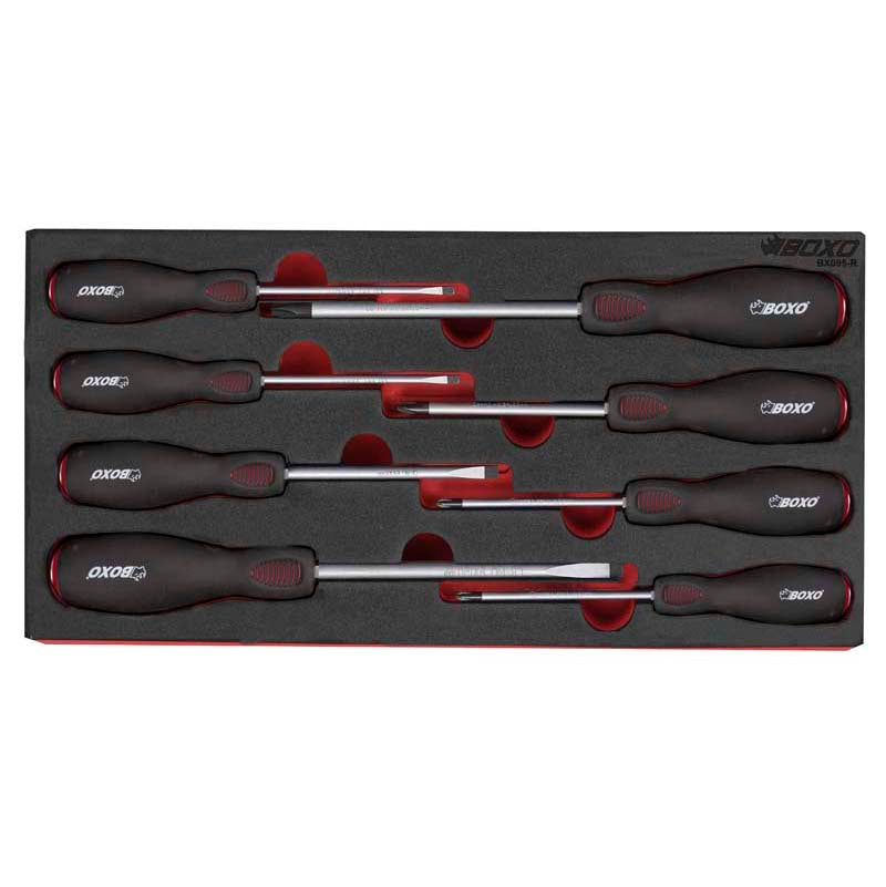 8 Pce Screwdriver Set in EVA Foam-Boxo-Equipment