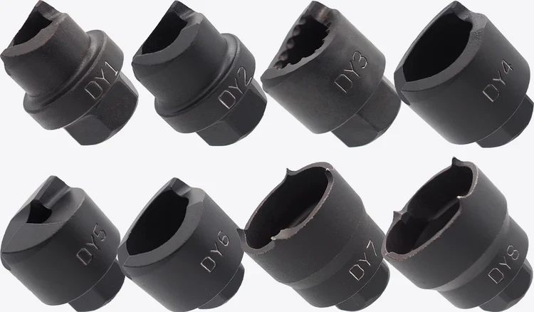 DYNOMEC Locking Wheel Nut Remover Kit - Version 2