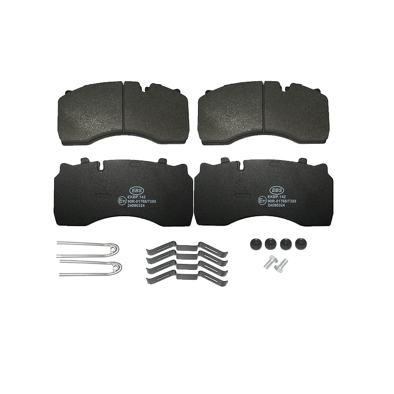 EBS EKBP.142 BRAKE PAD SET E11 - C/W FITTING KIT - PAN19