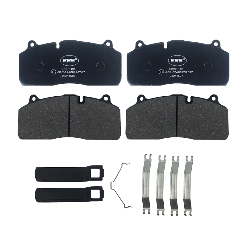 EBS EKBP.195 BRAKE PAD SET E11 - C/W FITTING KIT - DBT22LT
