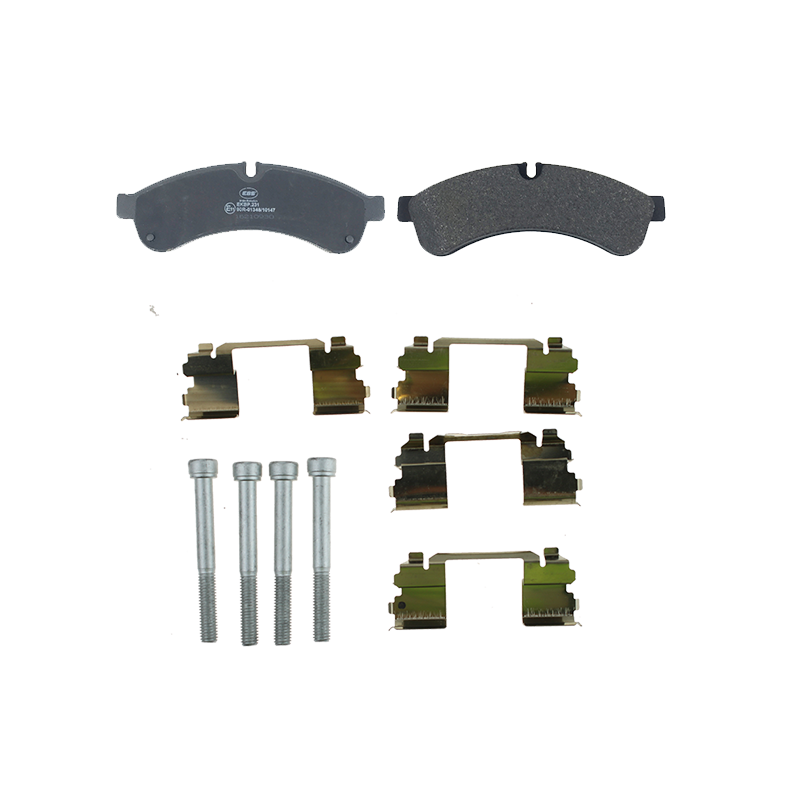 EBS EKBP.231 BRAKE PAD SET E11 - C/W FITTING KIT & SHIMS