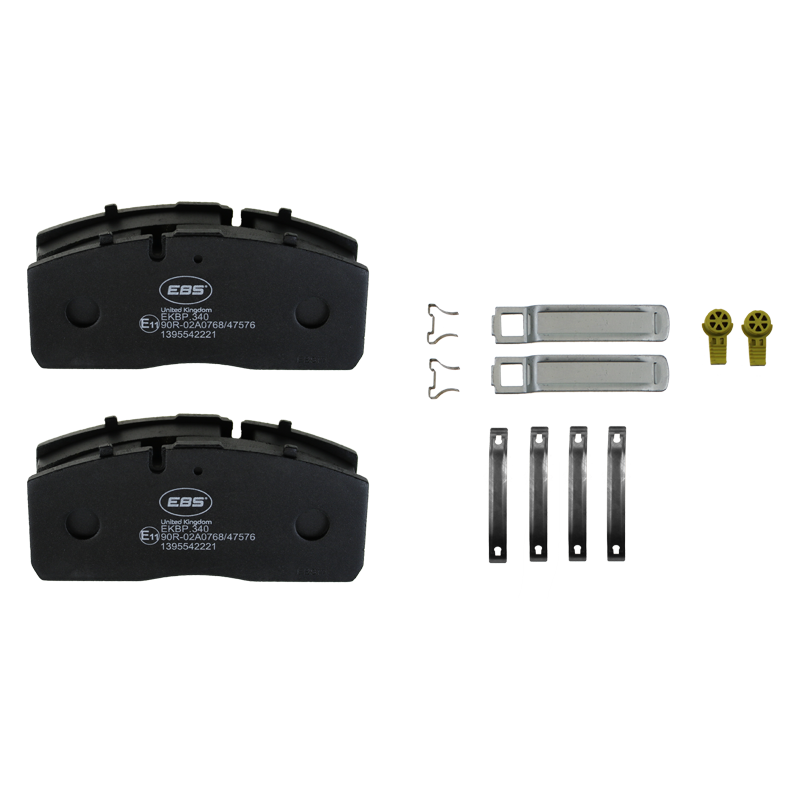 EBS EKBP.340 BRAKE PAD SET E11 - C/W FITTING KIT
