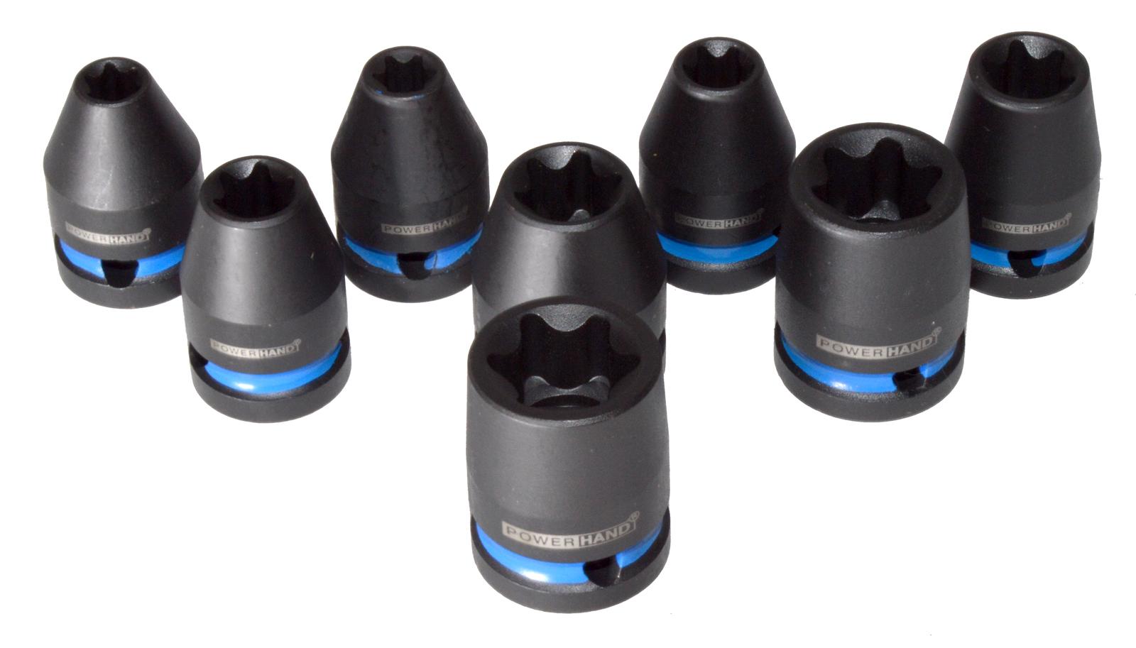 POWERHAND 1/2" ETorx Impact Socket Set Truckstop Group