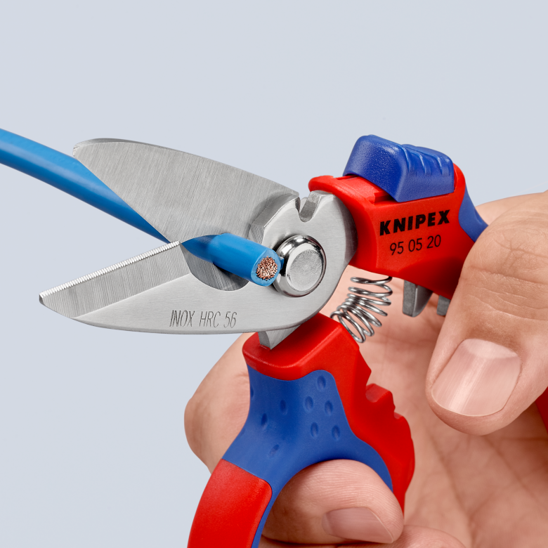 KNIPEX Angled Electricians Scissors
