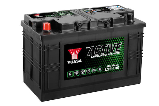 L35-100 Yuasa Active Leisure Battery 12V 100Ah 720A