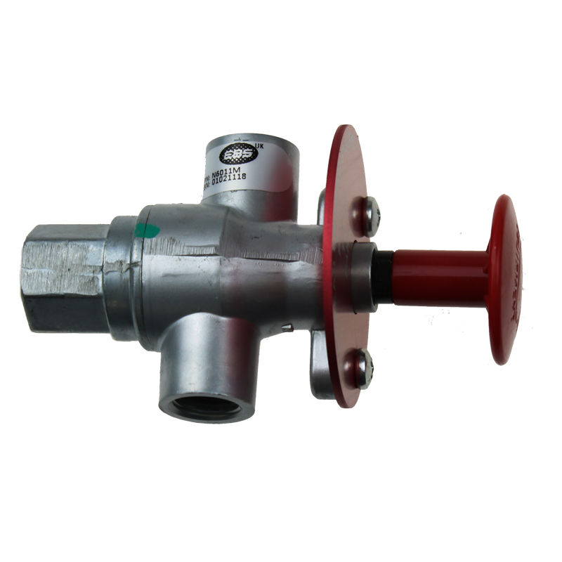 EBS N6011M PARK VALVE - RED KNOB - METRIC